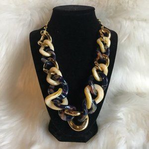 5/$25 BaubleBar Large Link Tortoise Neckace
